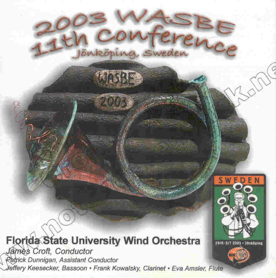 2003 WASBE Jnkping, Sweden: Florida State University Wind Orchestra - hacer clic aqu