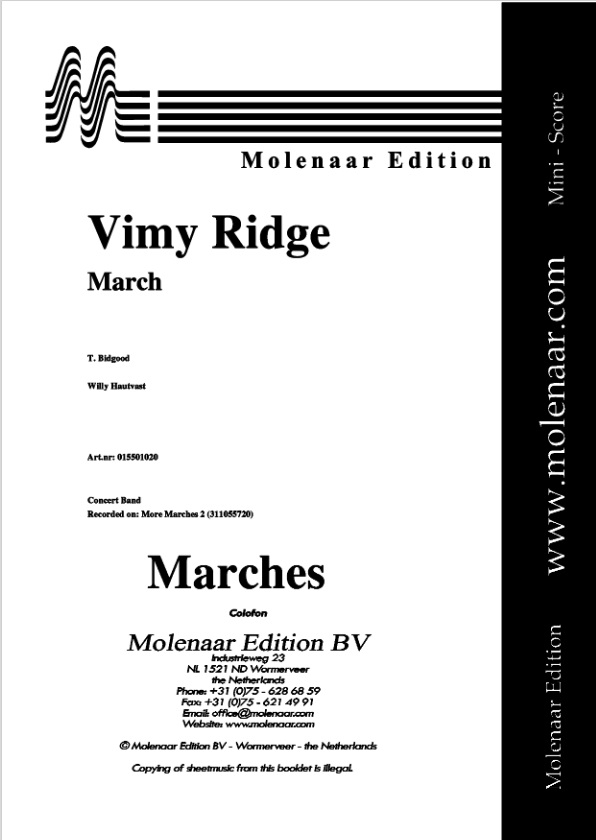 Vimy Ridge - hacer clic aqu