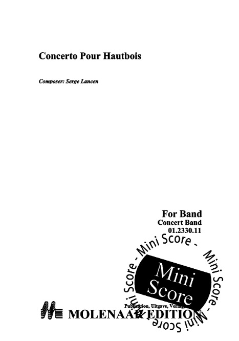 Concerto pour Hautbois - hacer clic aqu