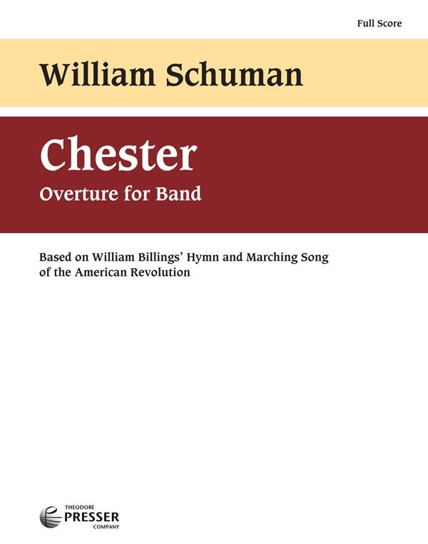 Chester Overture (New England Triptych Mvt.3) - hacer clic aqu