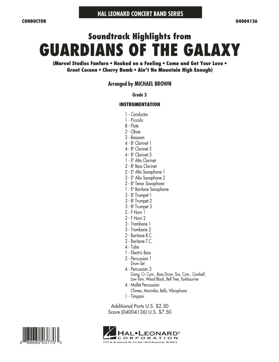 Soundtrack Highlights from 'Guardians of the Galaxy' - hacer clic aqu