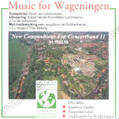 New Compositions for Concert Band #11: Music for Wageningen - hacer clic aqu