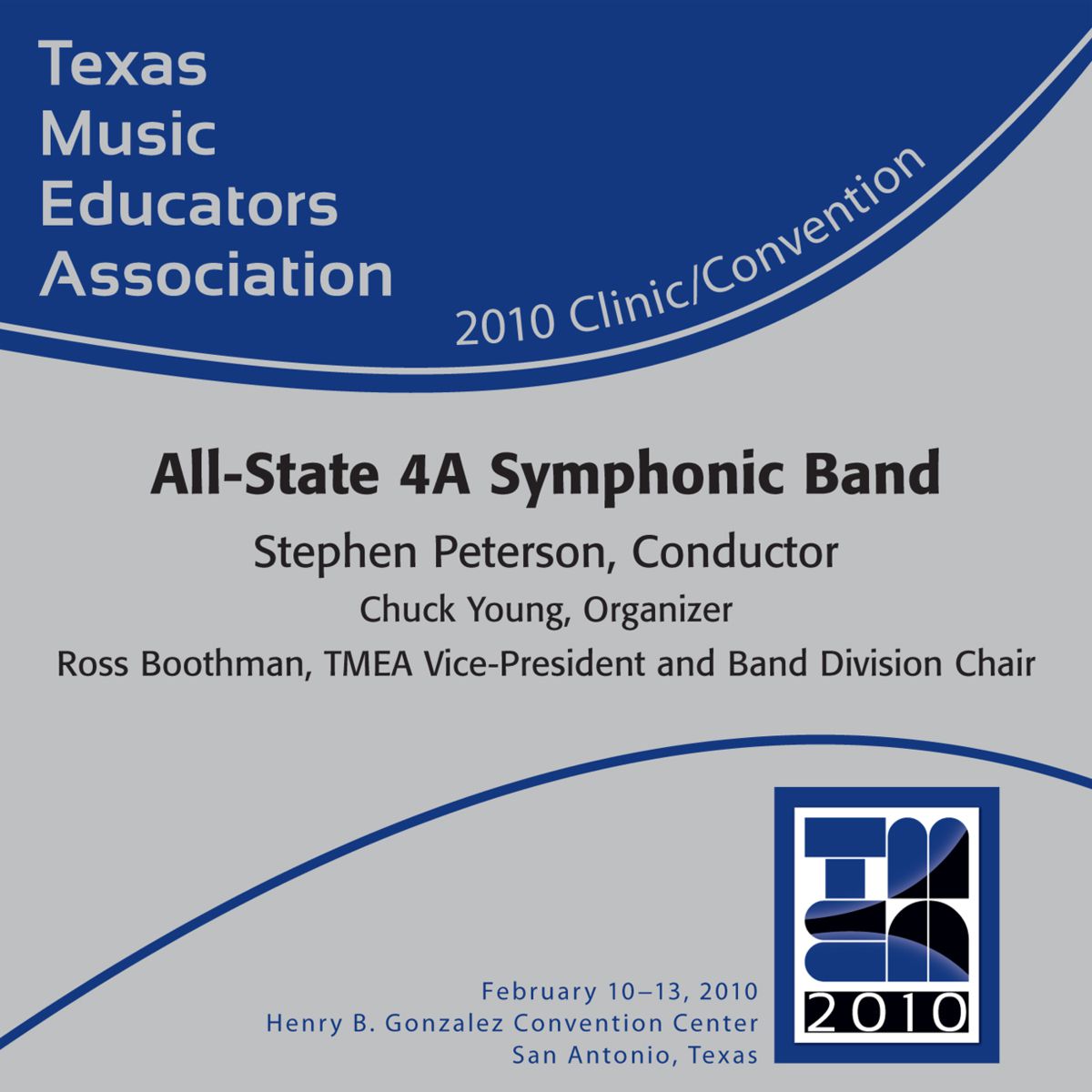 2010 Texas Music Educators Association: All-State 4A Symphonic Band - hacer clic aqu