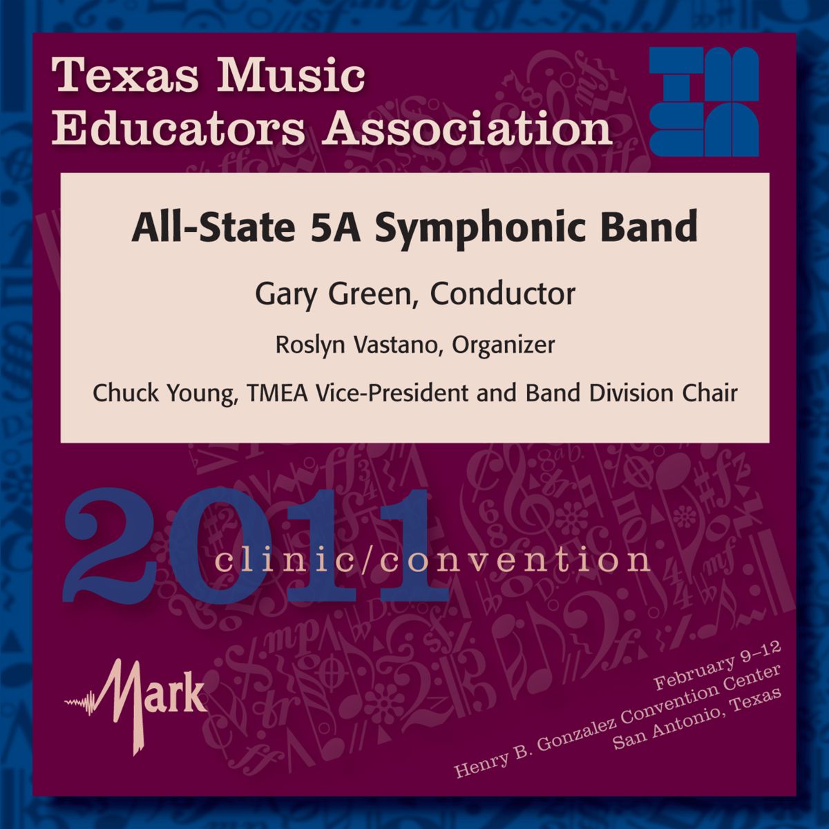 2011 Texas Music Educators Association: All-State 5A Symphonic Band - hacer clic aqu