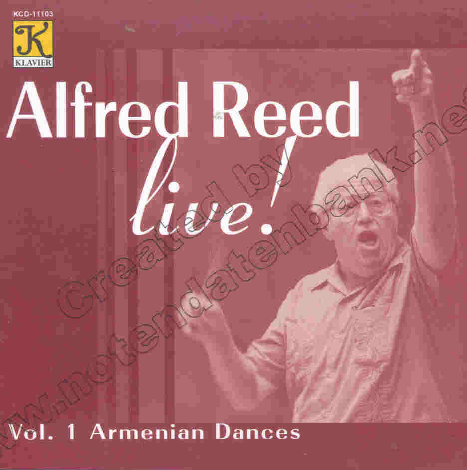 Alfred Reed Live #1: Armenian Dances - hacer clic aqu