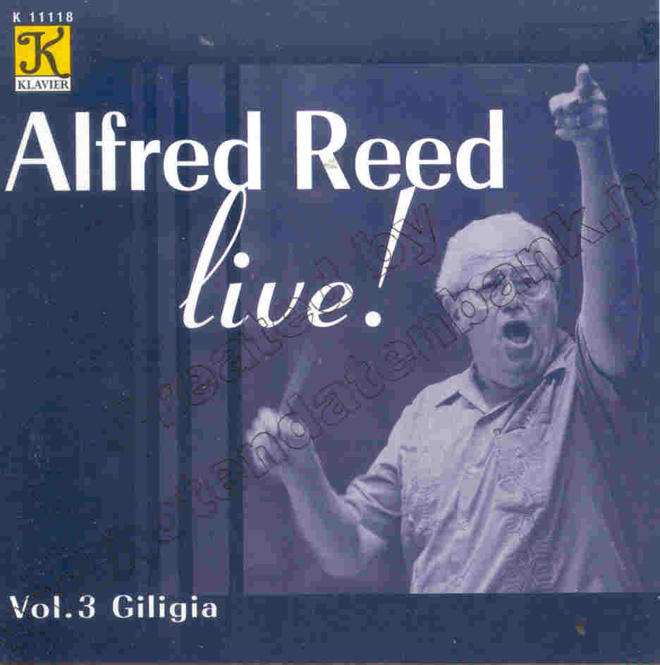 Alfred Reed Live #3: Giligia - hacer clic aqu
