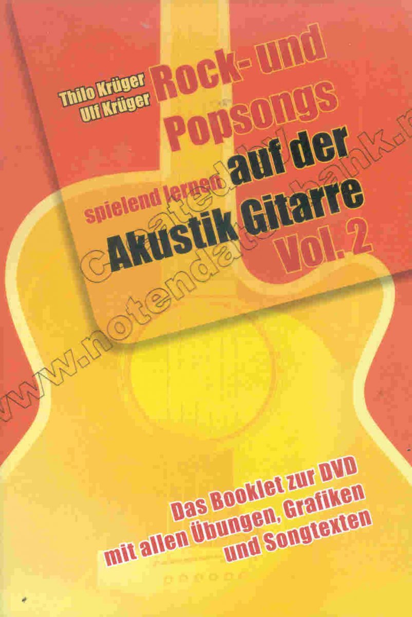 Rock- und Popsongs spielend lernen auf der Akustik-Gitarre #2 - hacer clic aqu