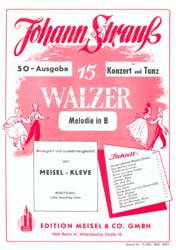 15 Walzer von Johann Strauss, B-Instr - hacer clic aqu