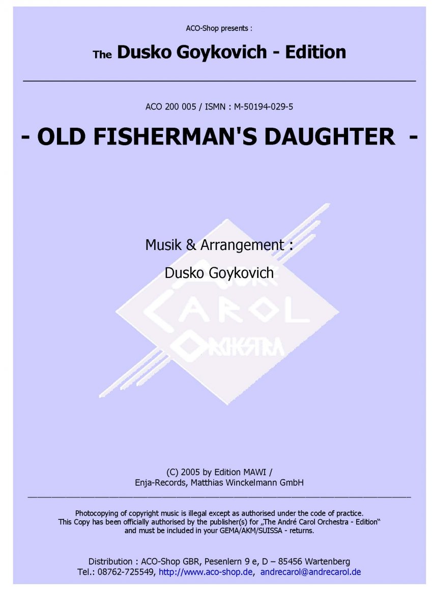 Old Fishermen's Daughter - hacer clic aqu�