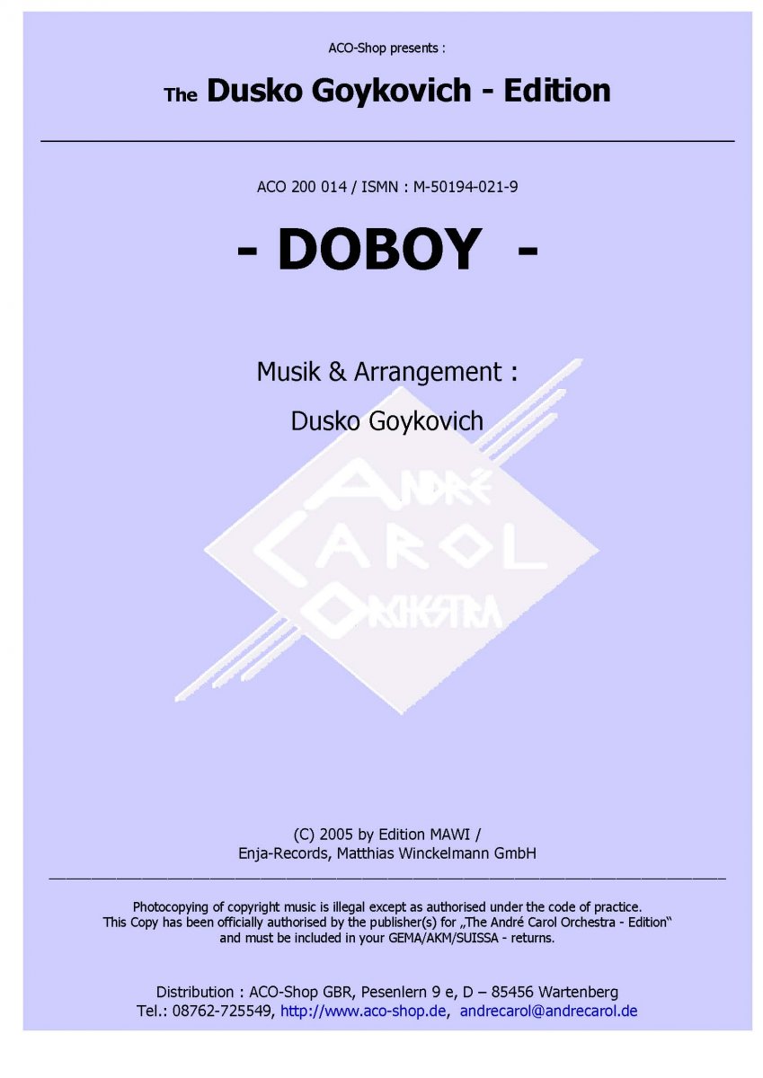 Doboy - hacer clic aquí Doboy - hacer clic aquí