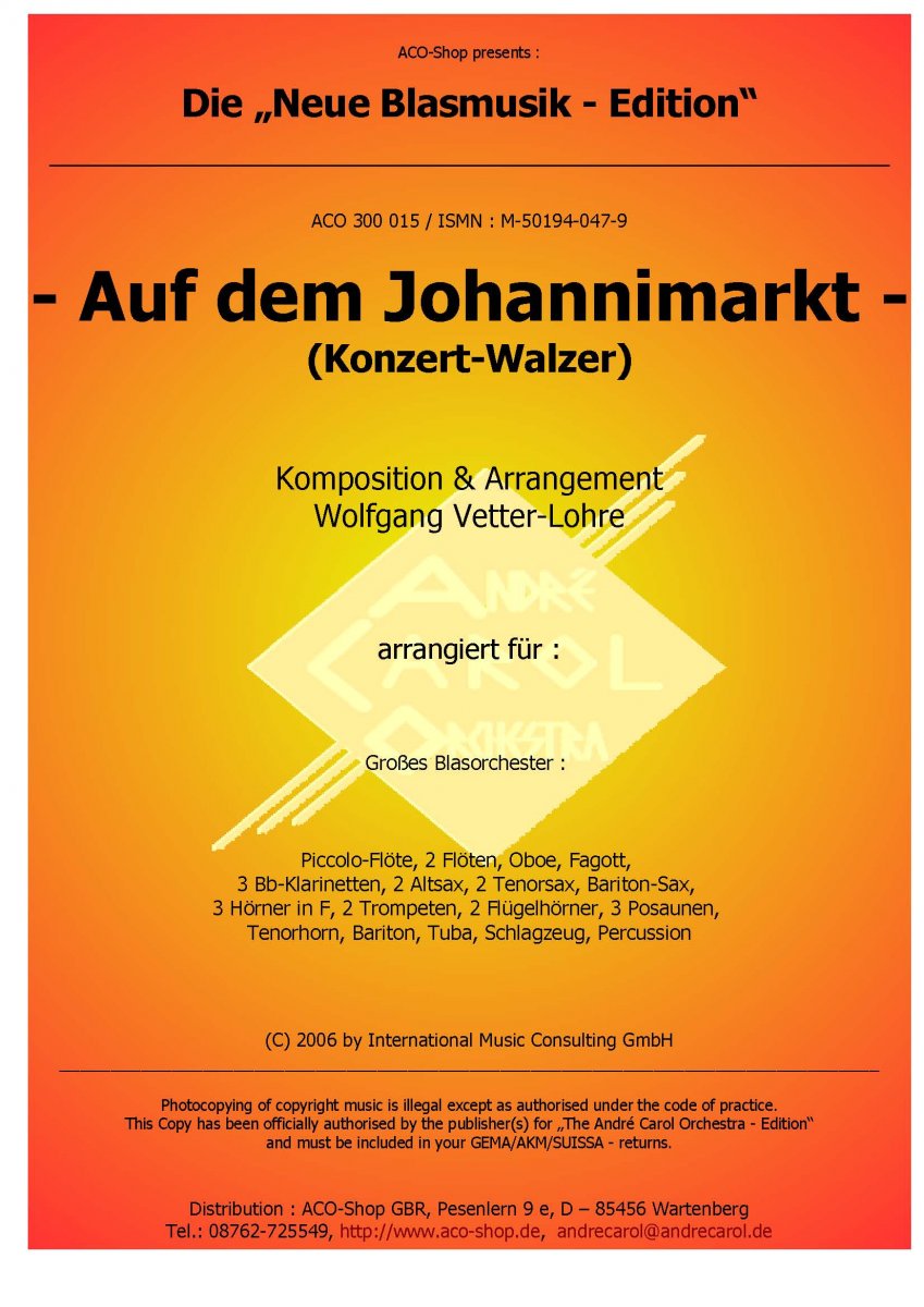 Auf dem Johannimarkt - hacer clic aquí Auf dem Johannimarkt - hacer clic aquí