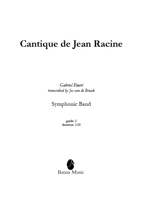 Cantique de Jean Racine - hacer clic aqu�