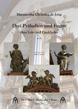 Drei Pr�ludien und Fugen �ber Adventslieder - op. 54 - hacer clic aqu�