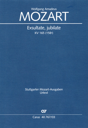 Exsultate, jubilate - hacer clic aqu