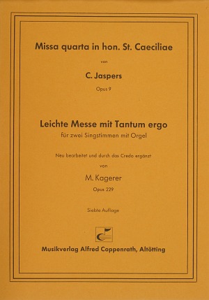 Missa quarta in hon. St. Caeciliae - hacer clic aquí Missa quarta in hon. St. Caeciliae - hacer clic aquí