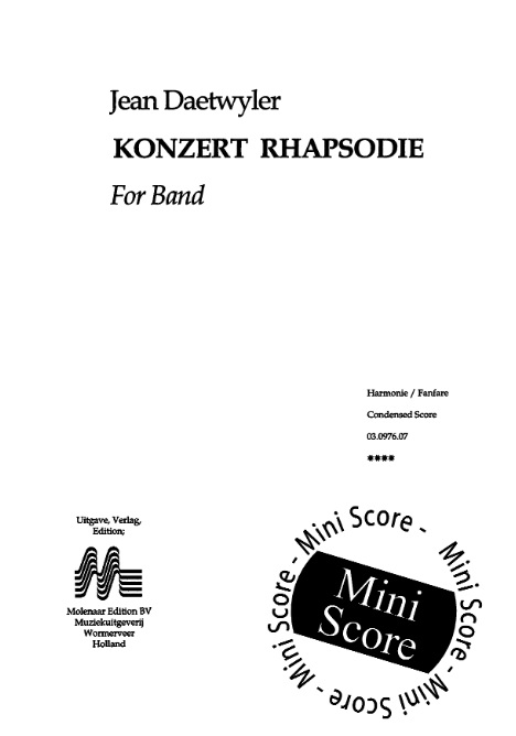 Konzert Rhapsodie - hacer clic aqu