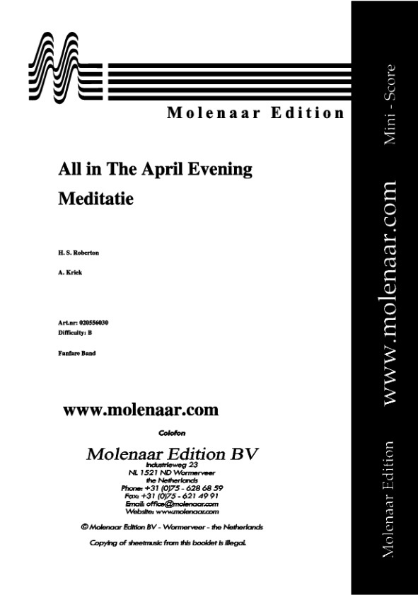 All in the April Evening - hacer clic aqu