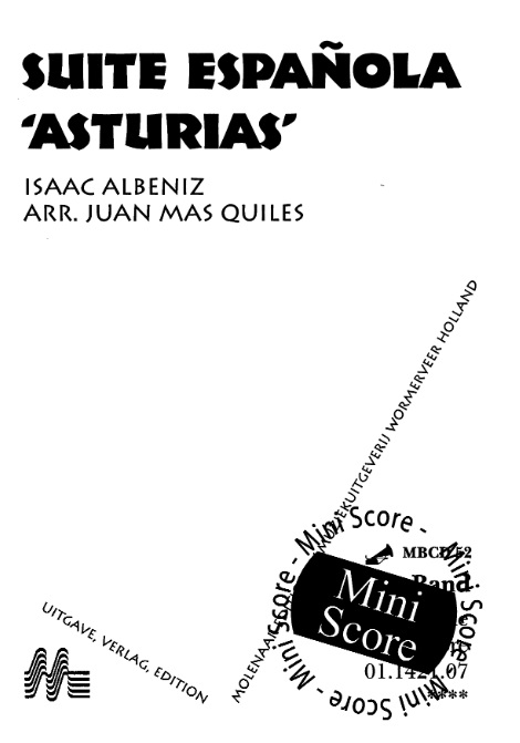 Suite Espanol: Prt.5 'Asturias' (Espanola) - hacer clic aqu