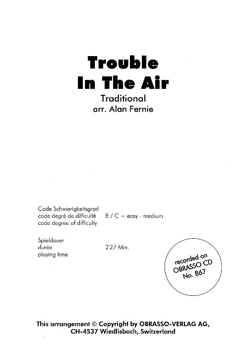 Trouble in the Air - hacer clic aqu