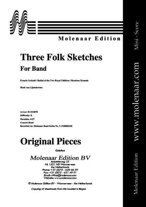 3 Folk Sketches - hacer clic aqu