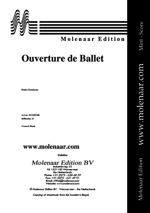 Ouverture de Ballet - hacer clic aqu