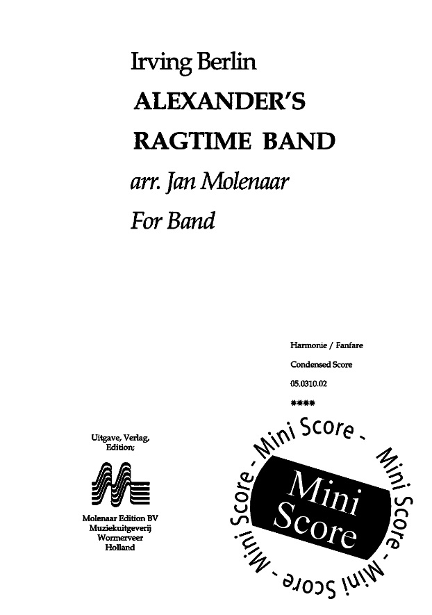 Alexander's Ragtime Band - hacer clic aqu