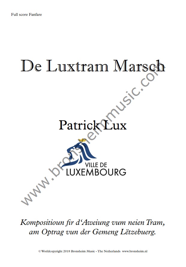 De Luxtram Marsch - hacer clic aqu