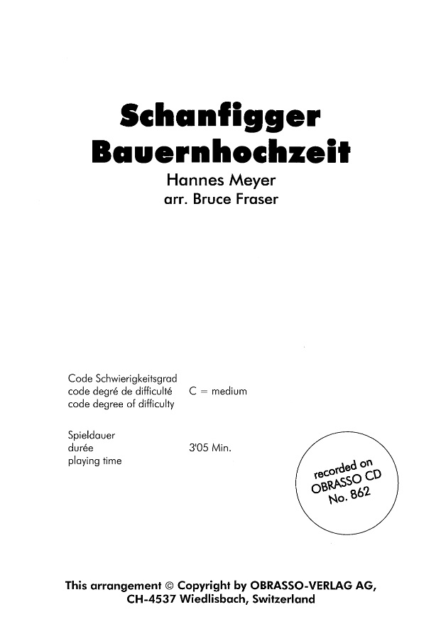 Schanfigger Bauernhochzeit - hacer clic aqu