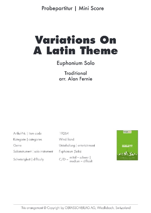 Variations on a Latin Theme - hacer clic aqu