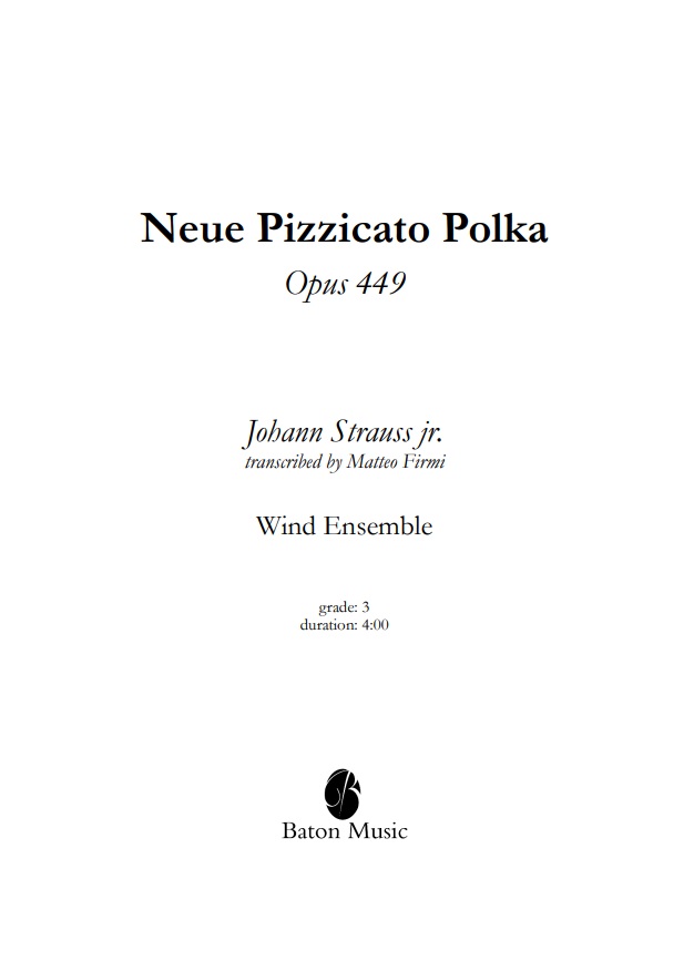 Neue Pizzicato Polka - hacer clic aqu