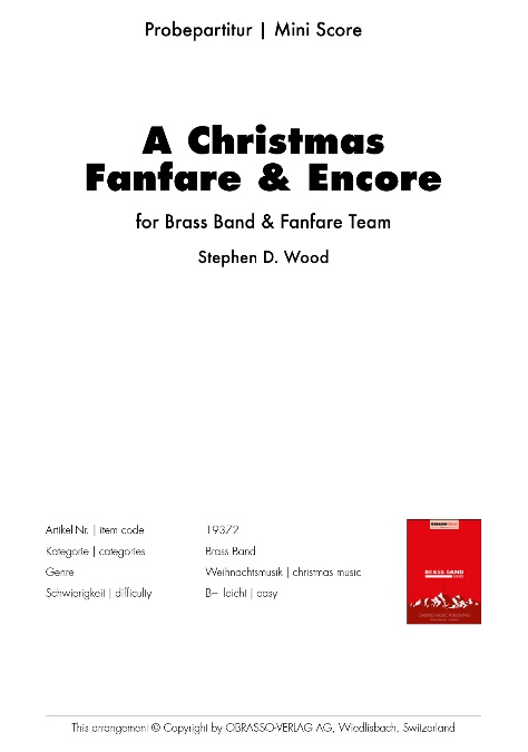 A Christmas Fanfare and Encore - hacer clic aqu�