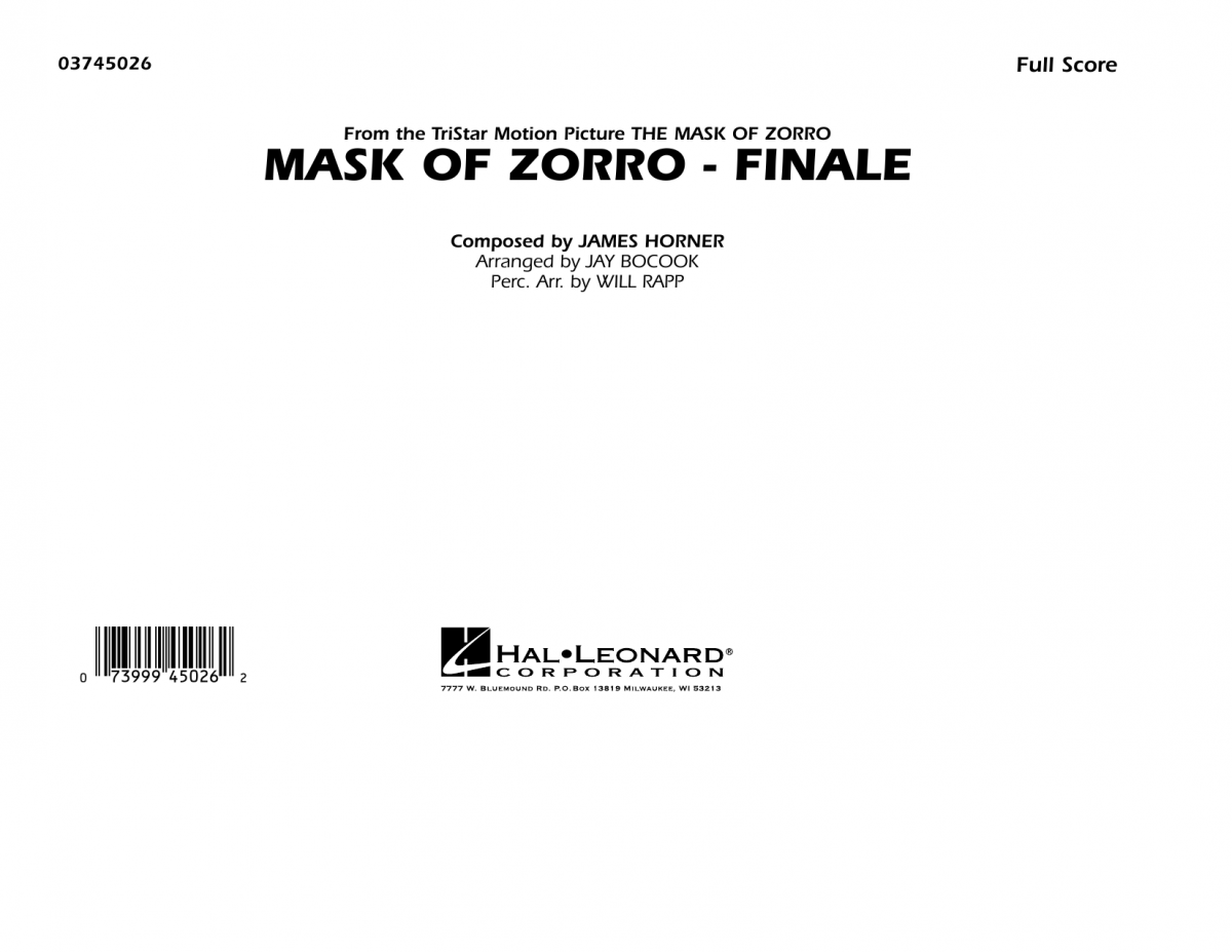 Mask of Zorro, The - Finale - hacer clic aqu