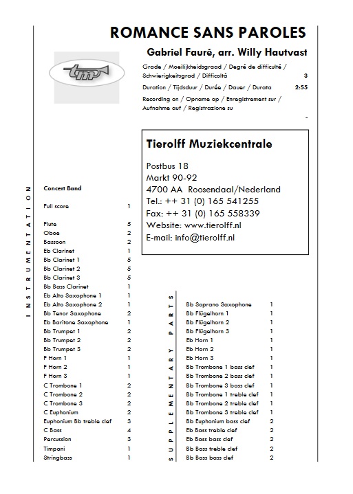 Romance Sans Paroles - hacer clic aqu�