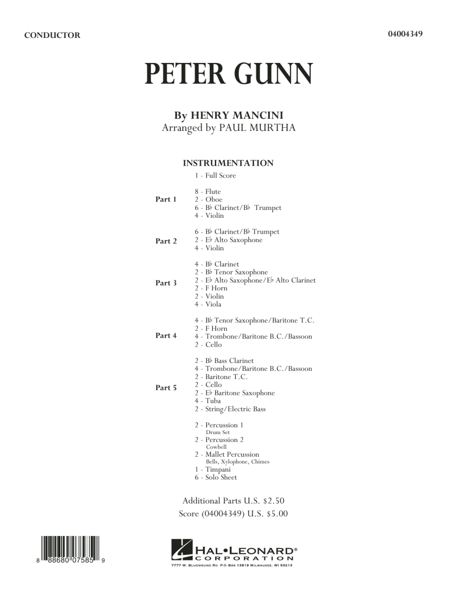 Peter Gunn - hacer clic aqu