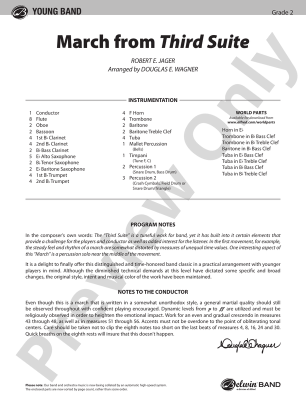 March from 'Third Suite' - hacer clic aqu�