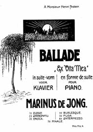 Ballade 'Ex Vita Mea' en Forme de Suite - hacer clic aquí Ballade 'Ex Vita Mea' en Forme de Suite - hacer clic aquí