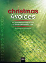 Christmas 4 voices - Weihnachts-Chorbuch - hacer clic aqu