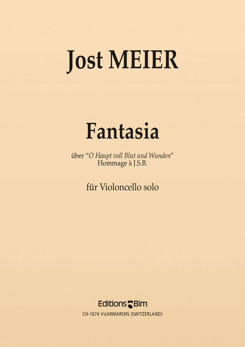 Fantasia über 'O Haupt voll Blut und Wunden'- Hommage à J.S.B. - hacer clic aquí Fantasia über 'O Haupt voll Blut und Wunden'- Hommage à J.S.B. - hacer clic aquí