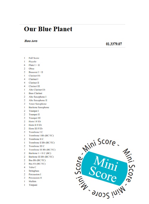 Our Blue Planet - hacer clic aqu