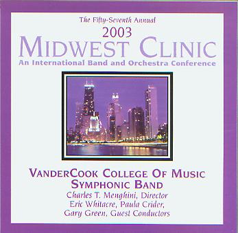 2003 Midwest Clinic: VanderCook College of Music Symphonic Band - hacer clic aqu