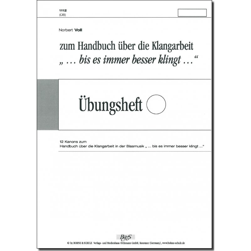 bungsheft F (bis es immer besser klingt) - hacer clic aqu