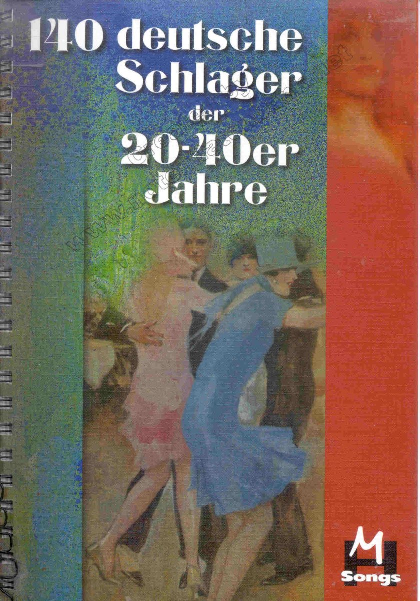 140 deutsche Schlager der 20-40er Jahre - hacer clic aqu�