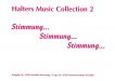 Halters Music Collection #2: Stimmung, Stimmung, Stimmung - hacer clic aqu�