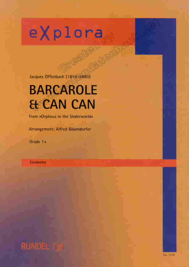 Barcarole and Can Can (from 'Orpheus in the Underworld') - hacer clic aqu