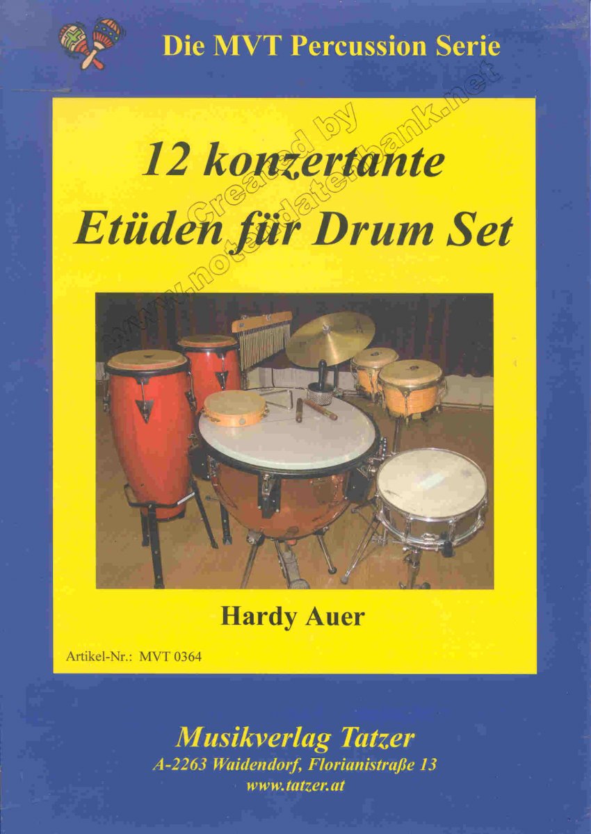 12 konzertante Etüden für Drumset - hacer clic aquí 12 konzertante Etüden für Drumset - hacer clic aquí