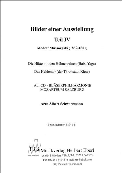 Bilder einer Ausstellung #4 - hacer clic aquí Bilder einer Ausstellung #4 - hacer clic aquí