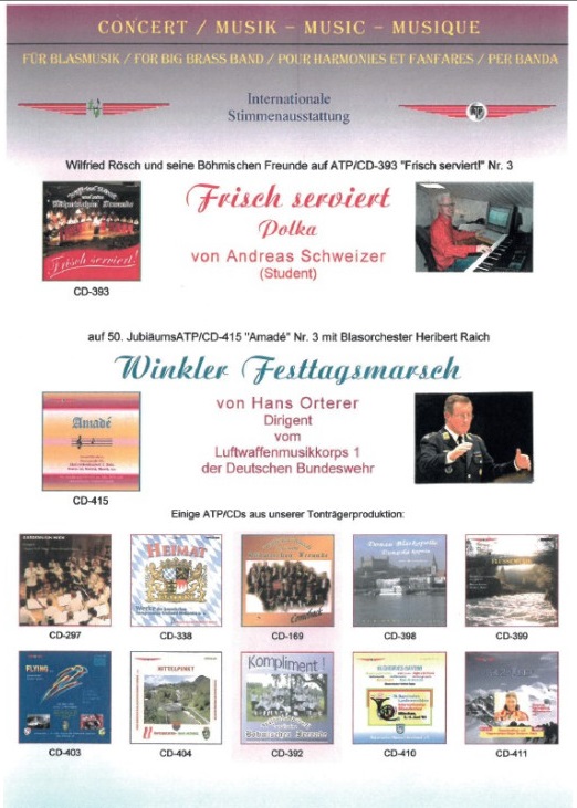 Winkler Festtagsmarsch - hacer clic aquí Winkler Festtagsmarsch - hacer clic aquí