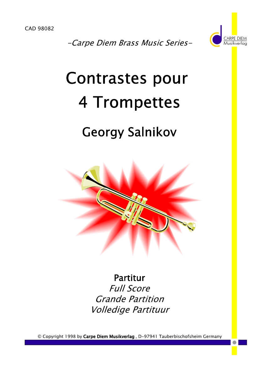 Contrastes pour 4 Trompettes - hacer clic aqu�