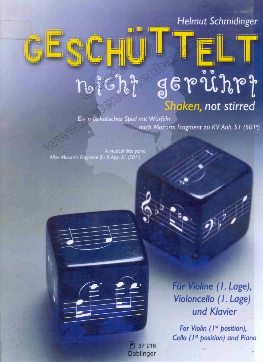 Geschttelt, nicht gerhrt / Shaken, not stirred - hacer clic aqu