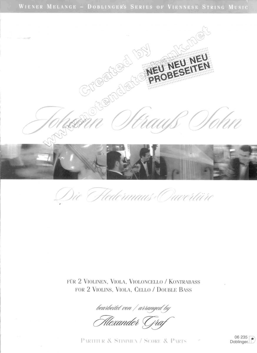 Fledermaus, Die, Ouvertüre - hacer clic aquí Fledermaus, Die, Ouvertüre - hacer clic aquí